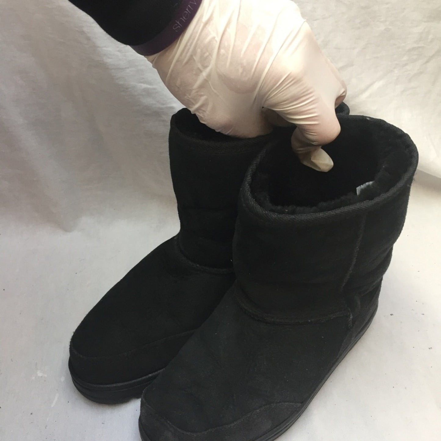 Mini UGG Black Boots Size: 5