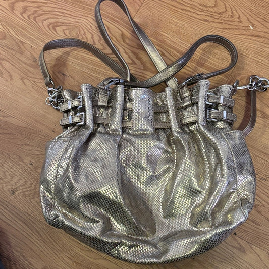 Michael Kors Metallic Gold Shoulder Bag