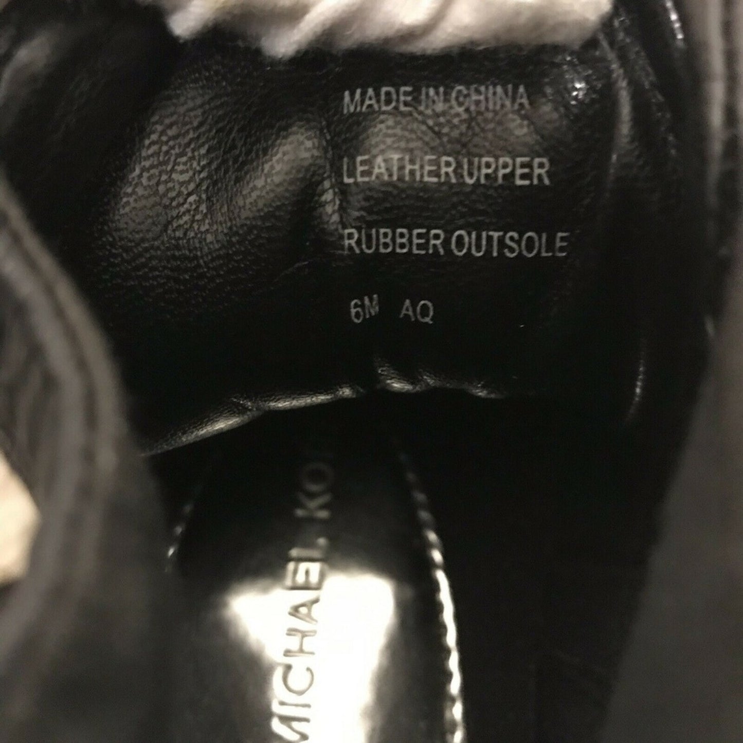 MICHAEL KORS Mid Top Pony hair Sneakers Size 6