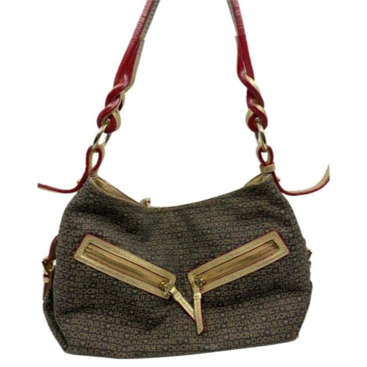 Dooney & Bourke Fabric Shoulder Bag Over Signature