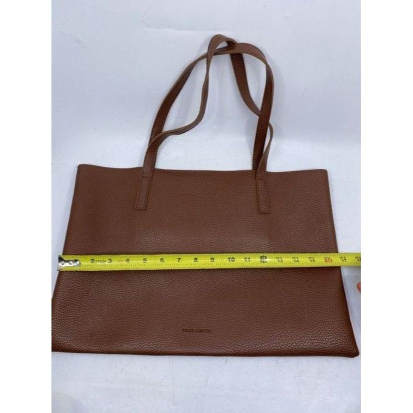 Vince Camuto msrp bronze leather shoulder bag