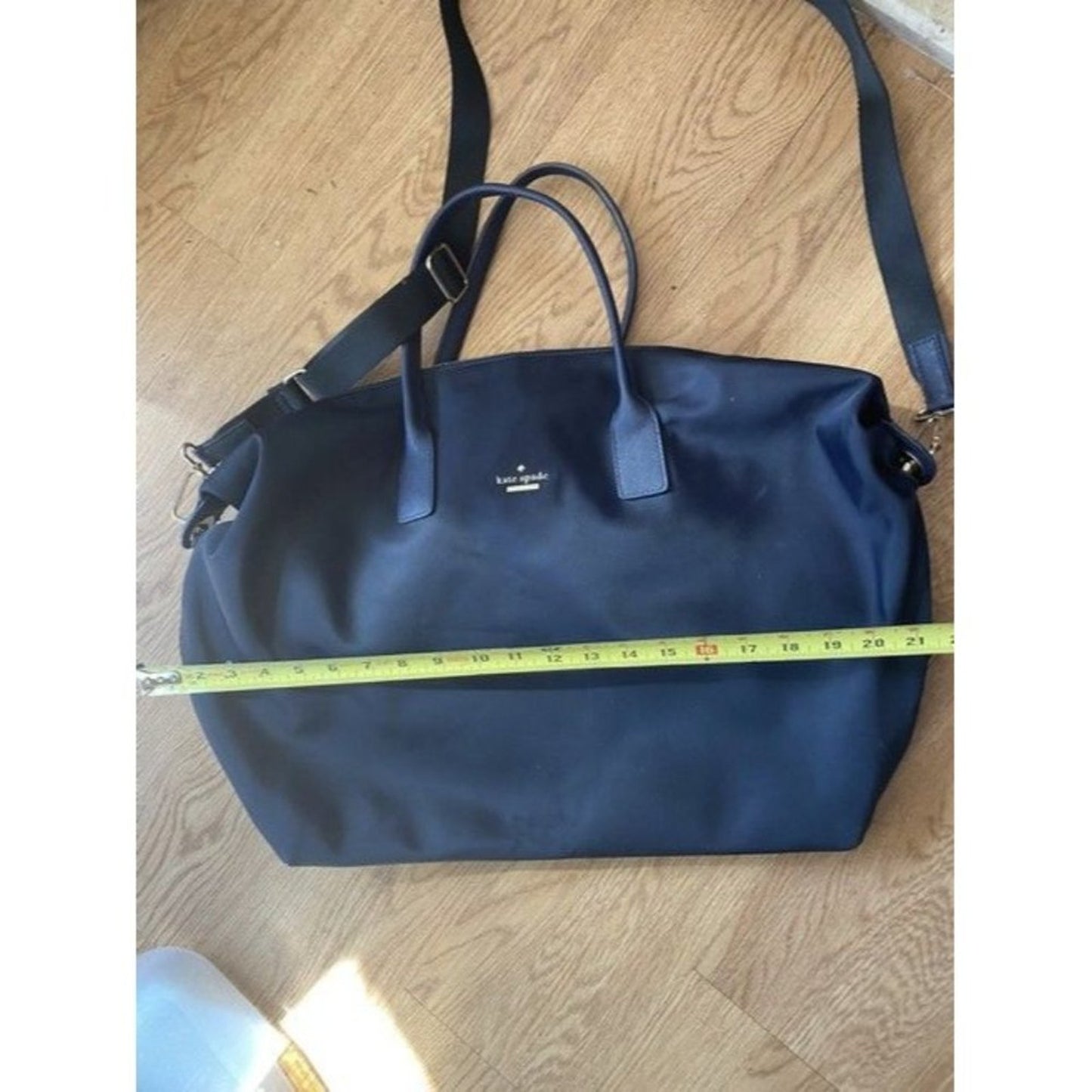Kate Spade Extra Large Navy Nylon Weekendtravel Bag