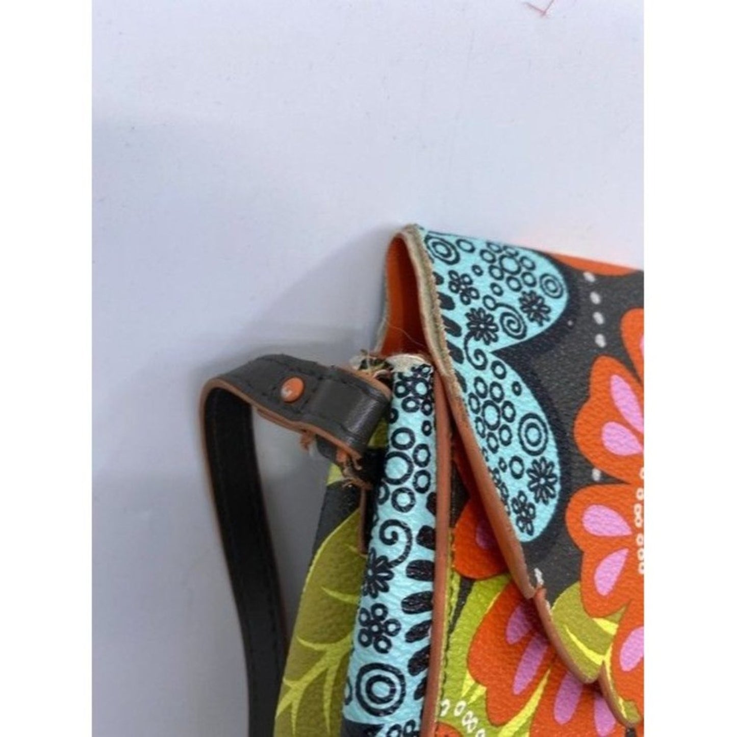 Vera Bradley Unique Multicolor Coated Canvas Cross