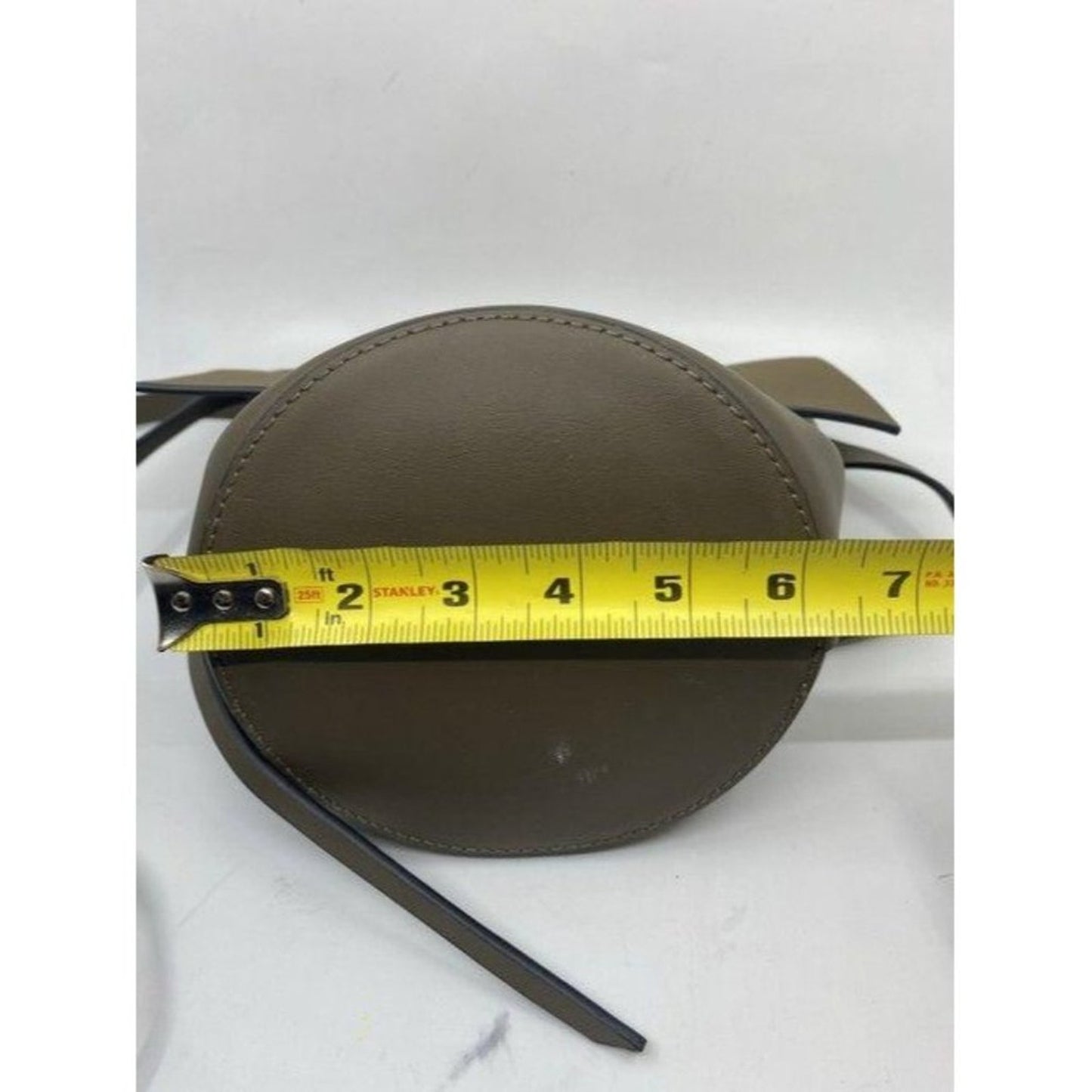 zac posen olive green leather cross body bag