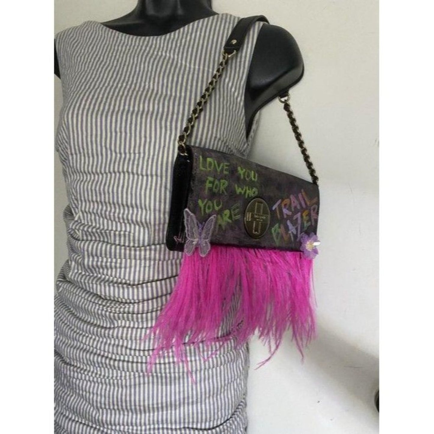 kate spade w hand customized by me w applique stre