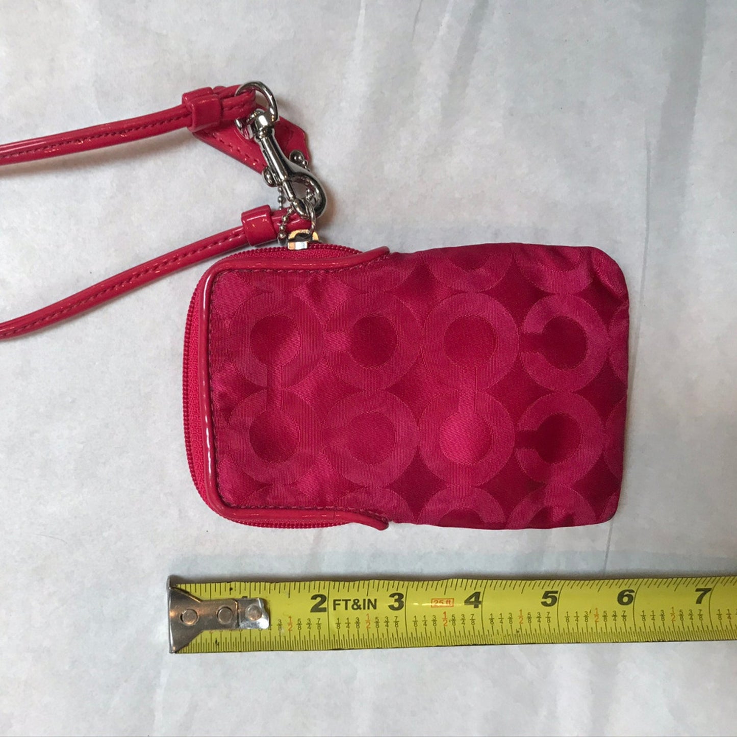 Coach Signature Pink Wallet