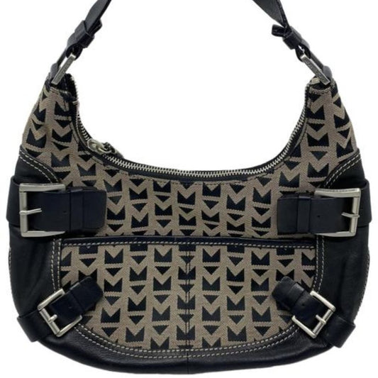 Michael Kors Medium Black Fabric Shoulder Bag