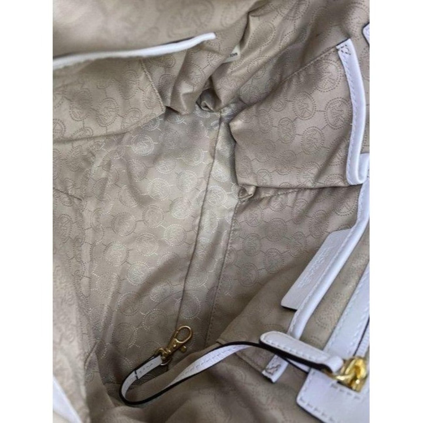 michael kors msrp white leather shoulder bag