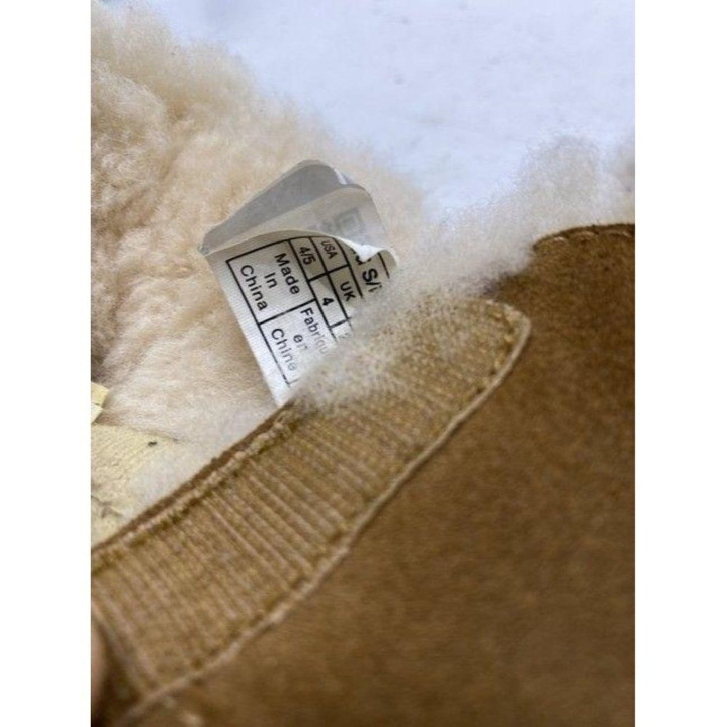 Ugg Australia Tan Super Cute Kids Velcro Bootsboot