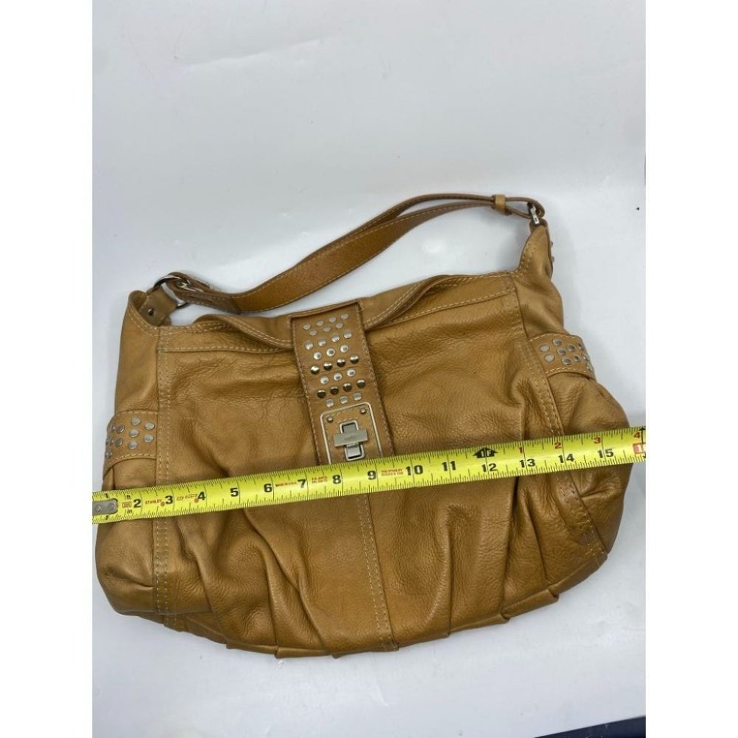 Rafe Tan Large Leather Shoulder/Crossbody Bag