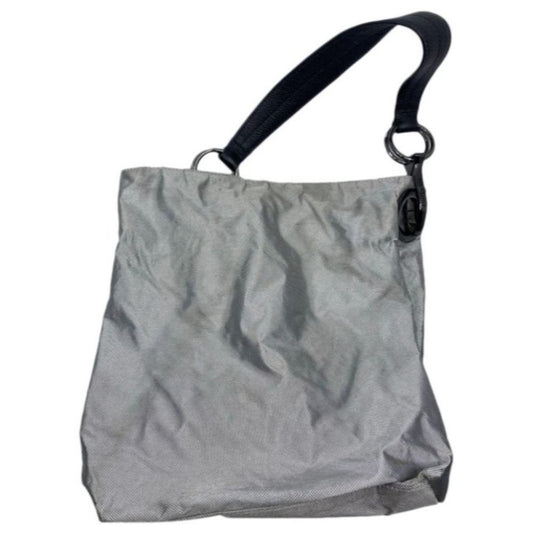 IPK Paris 75 Gray Nylon Hand Bag/Shoulder