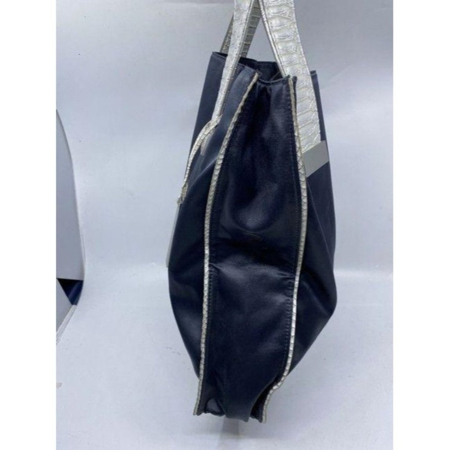 Devi Kroell Shoulder Bag Black Nylon Fabric Tote