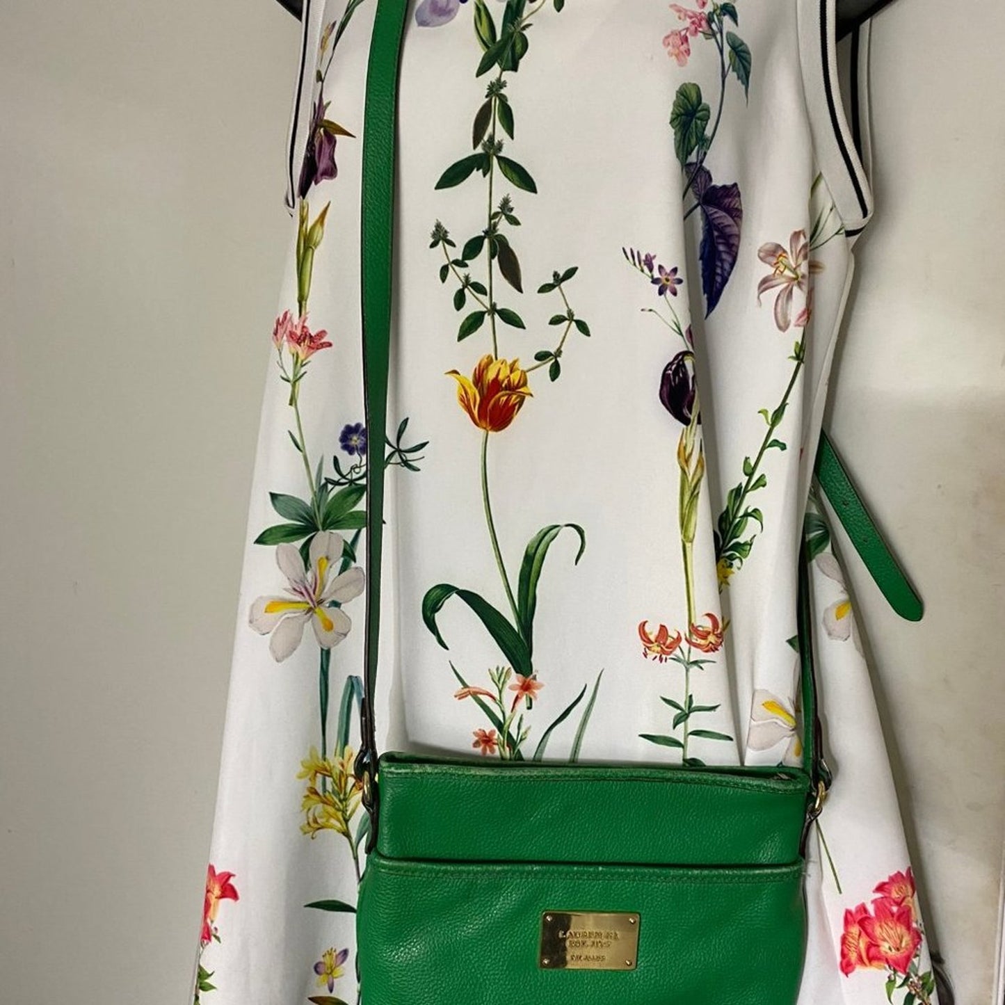 RALPH LAUREN Green Medium leather Cross-body