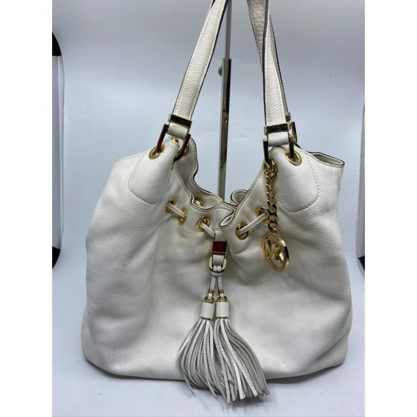 MICHAEL KORS Large Leather Shoulder Bag $390