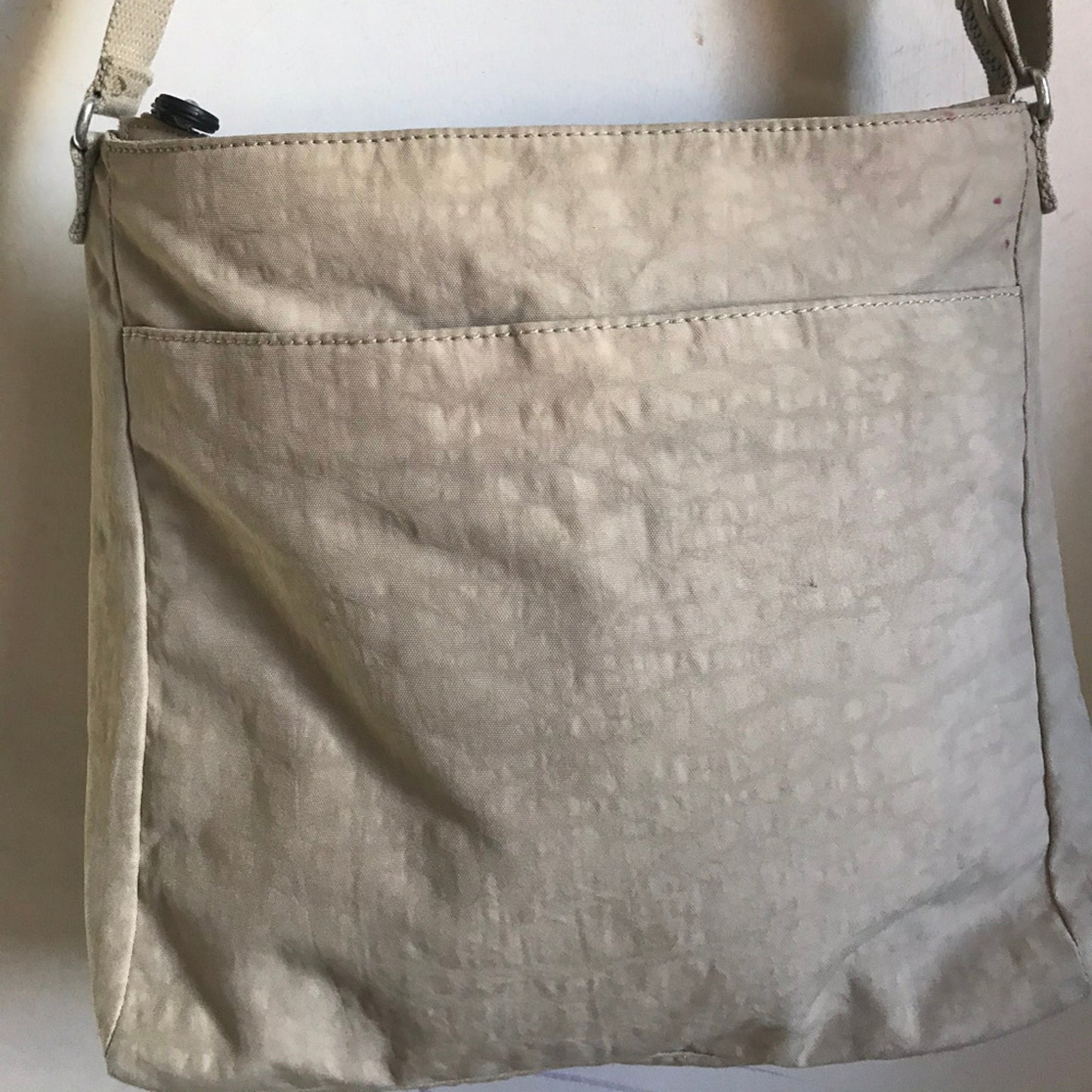 Kipling White Nylon Medium Crossbody Bag