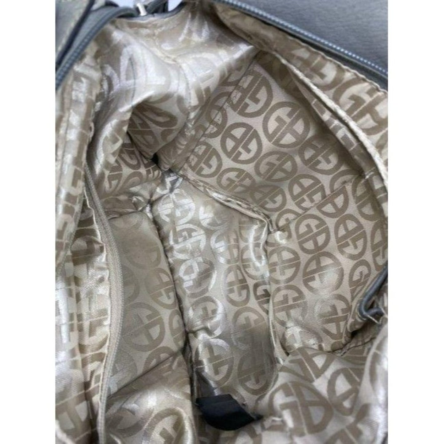 Giani Bernini Msrp Olive Green Leather Shoulder Ba