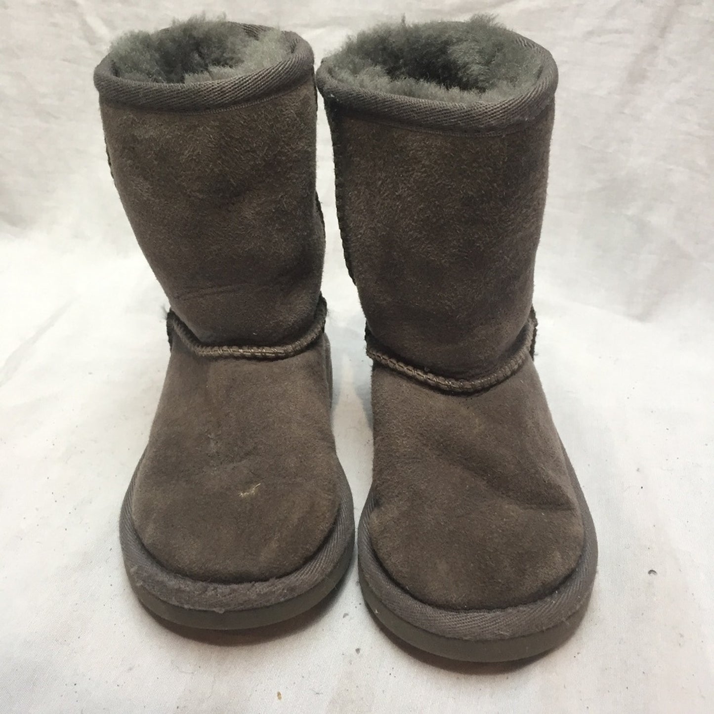 Toddler - Mini UGG Gray Boots Size: 8