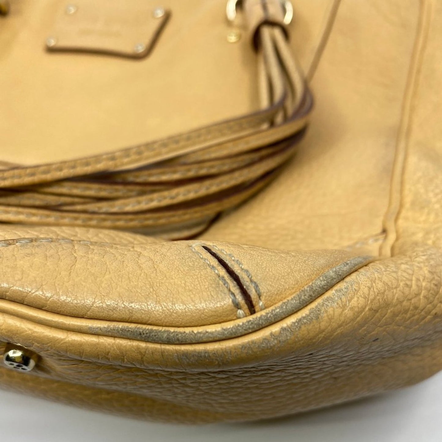 Kate Spade Tan Large Leather Tote Bag