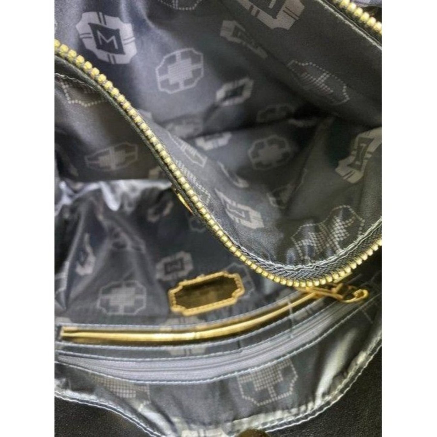 monet black shoulder bag