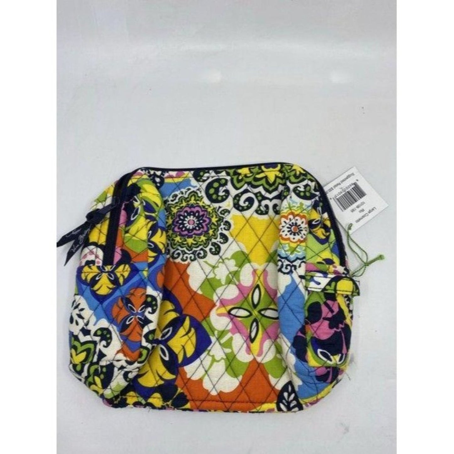 vera bradley yellow green blue quilted fabric cosm