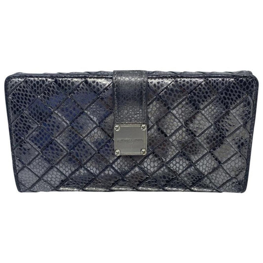 Michael Kors Silver Leather Wallet