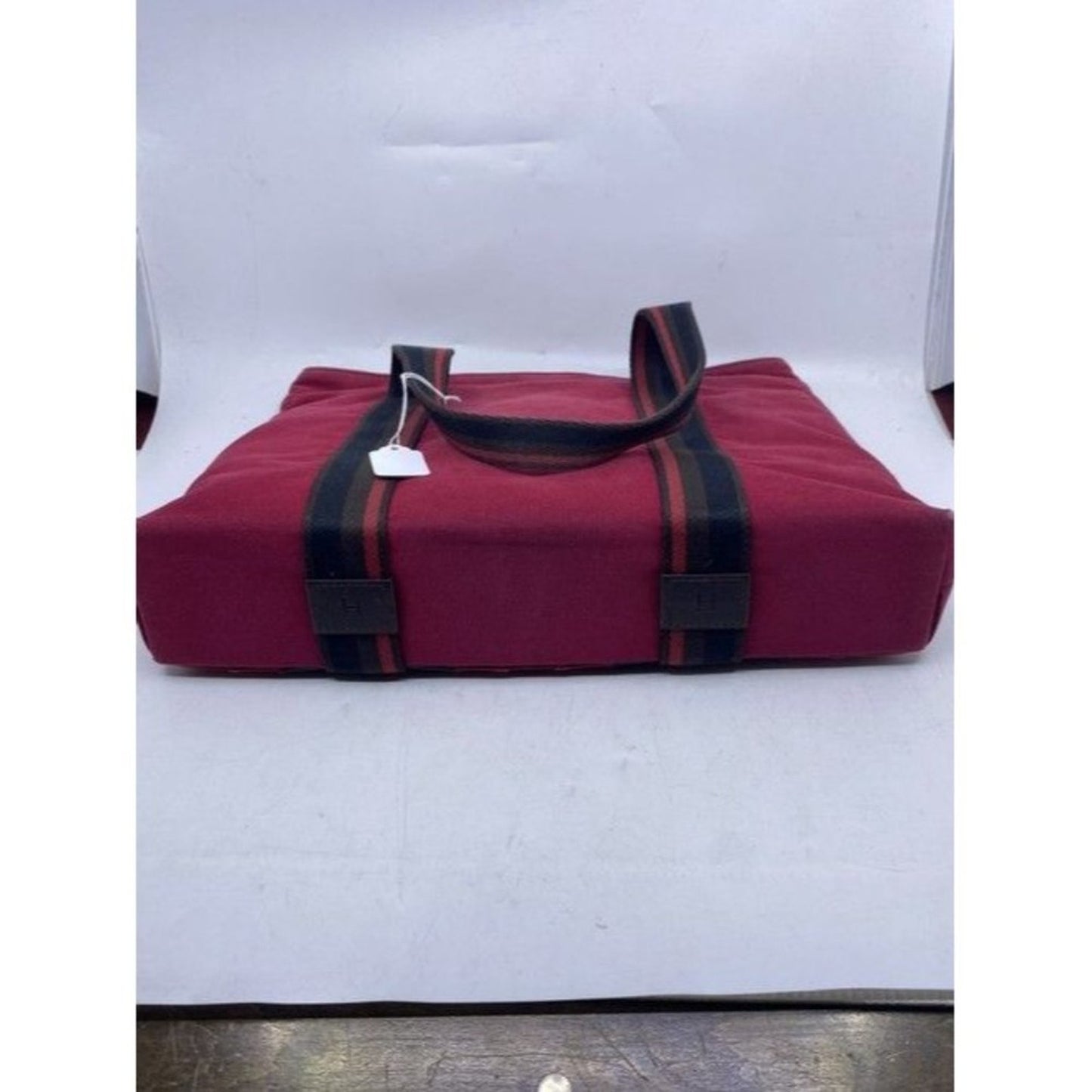 Hermes Sac Troca Horizontal Mm Red Cotton Tote