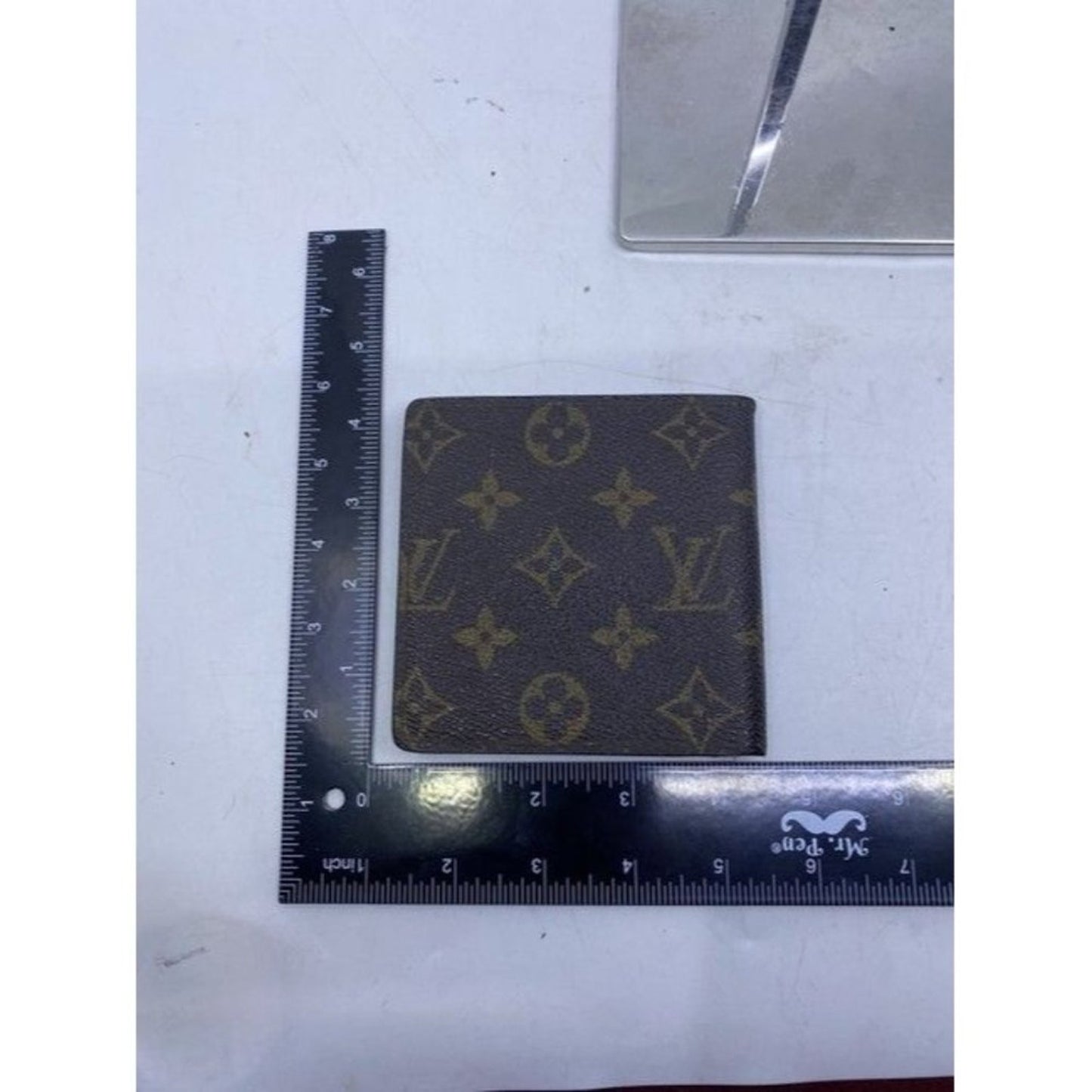 Louis Vuitton Brown Vintage Monogram Bifold Ba0992 Wallet
