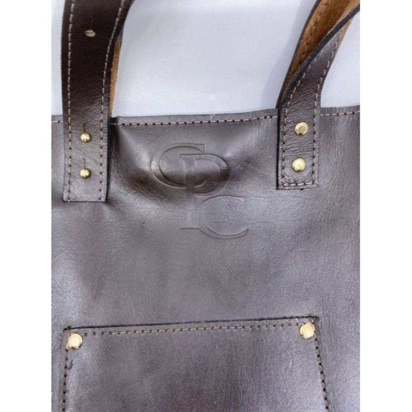 msrp brown leather tote