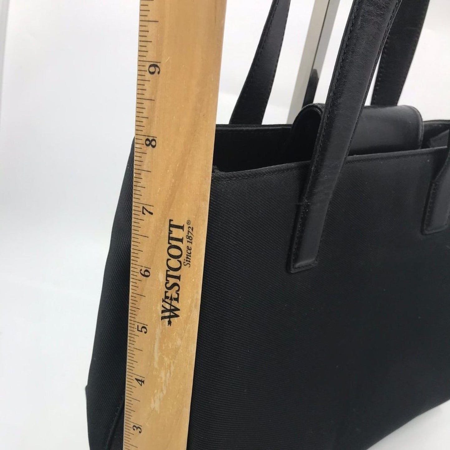 Coach Black Fabric Mini Purse