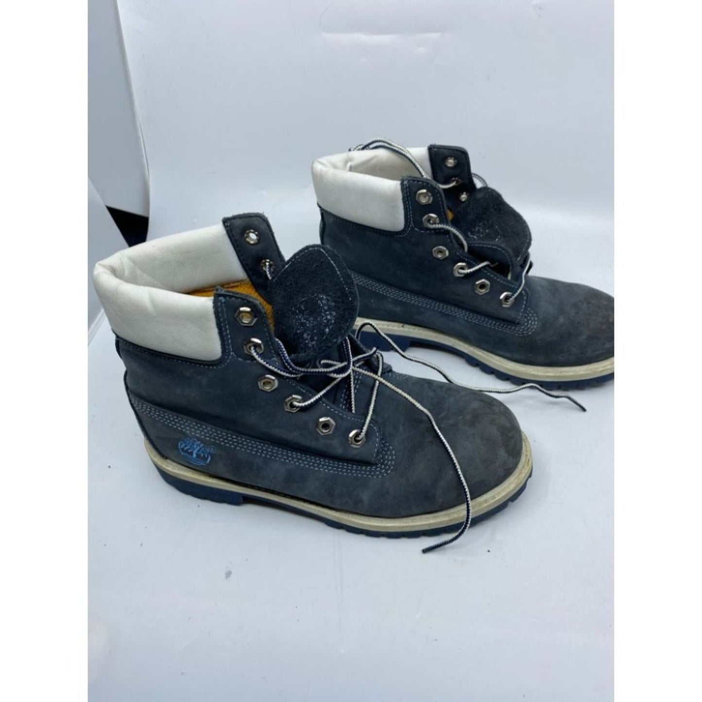 Timberland Black White Women's Winter Boots Size 6