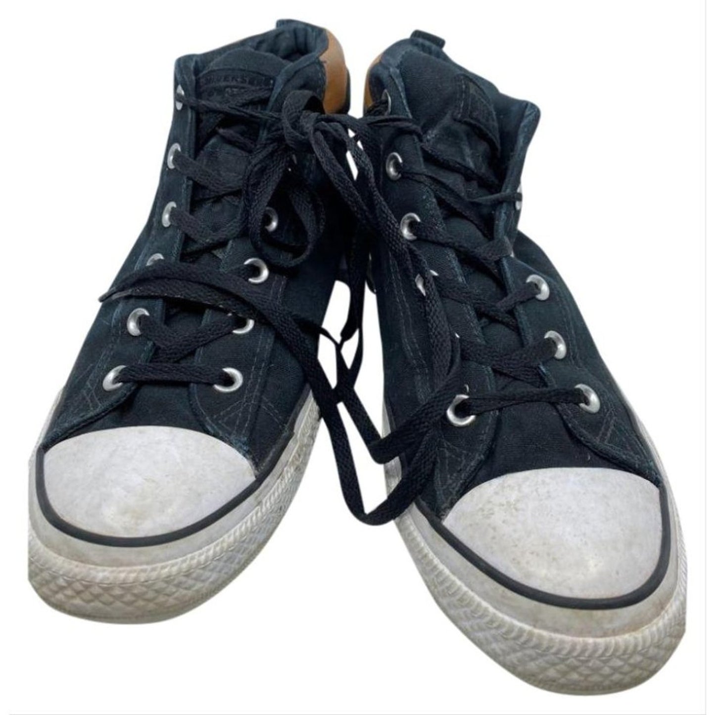 CONVERSE Sneakers White Navy Blue Women's Size 11