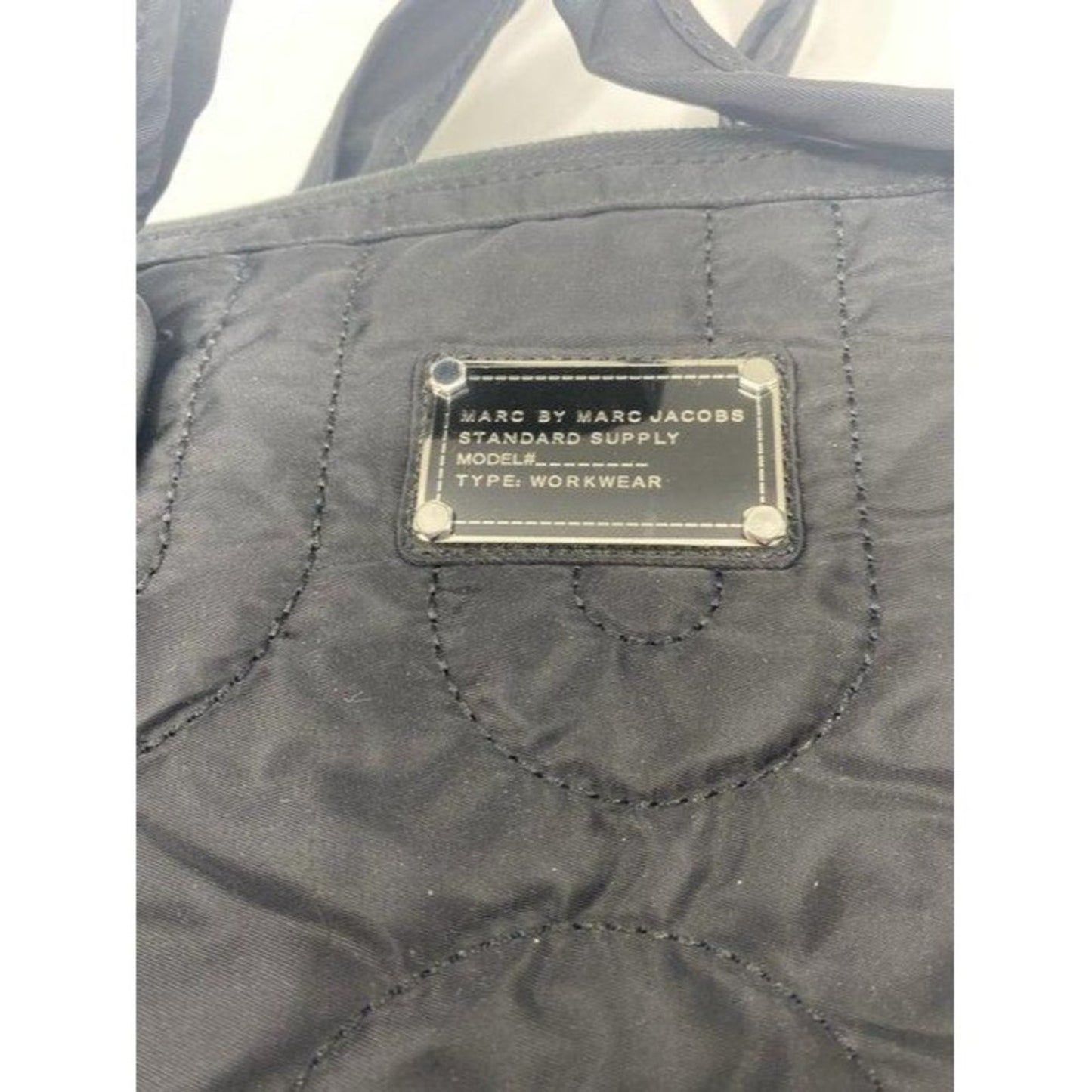 marc jacobs padded device black nylon cross body b