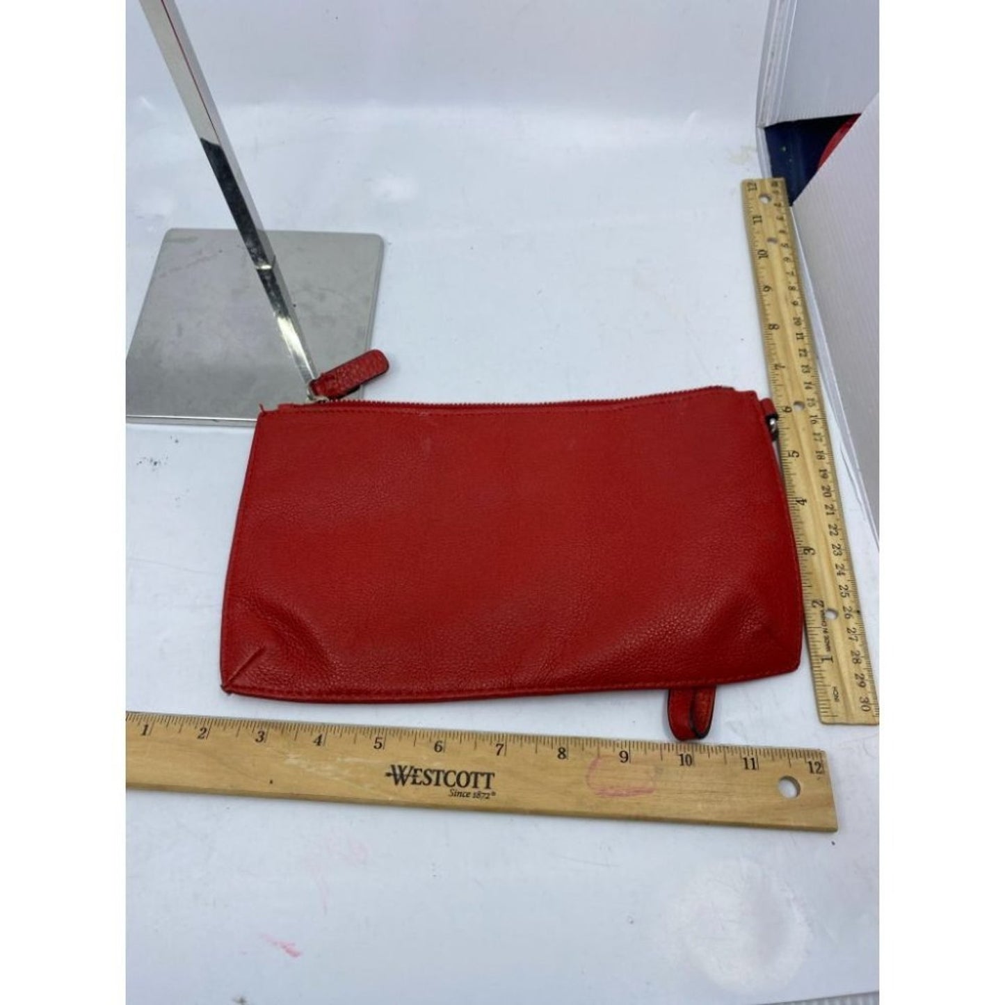 Calvin Klein Red Wristlet