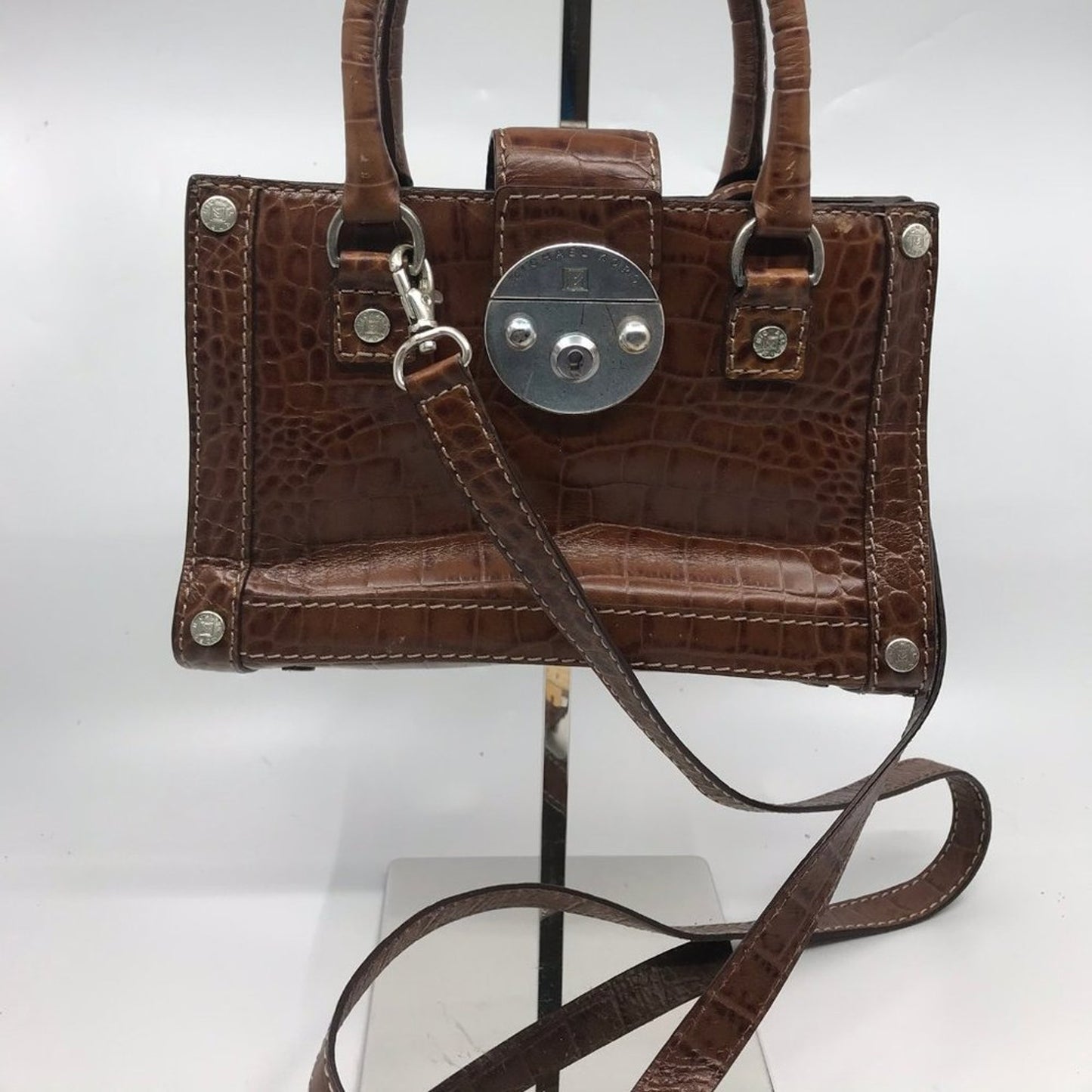 Michael Kors Brown Medium Leather CrossBody Bag
