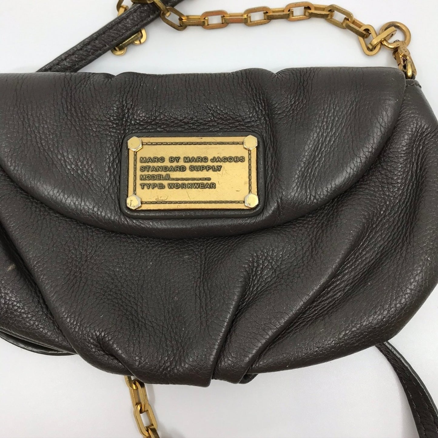 MARC JACOBS Pre-loved Gray Leather handbag