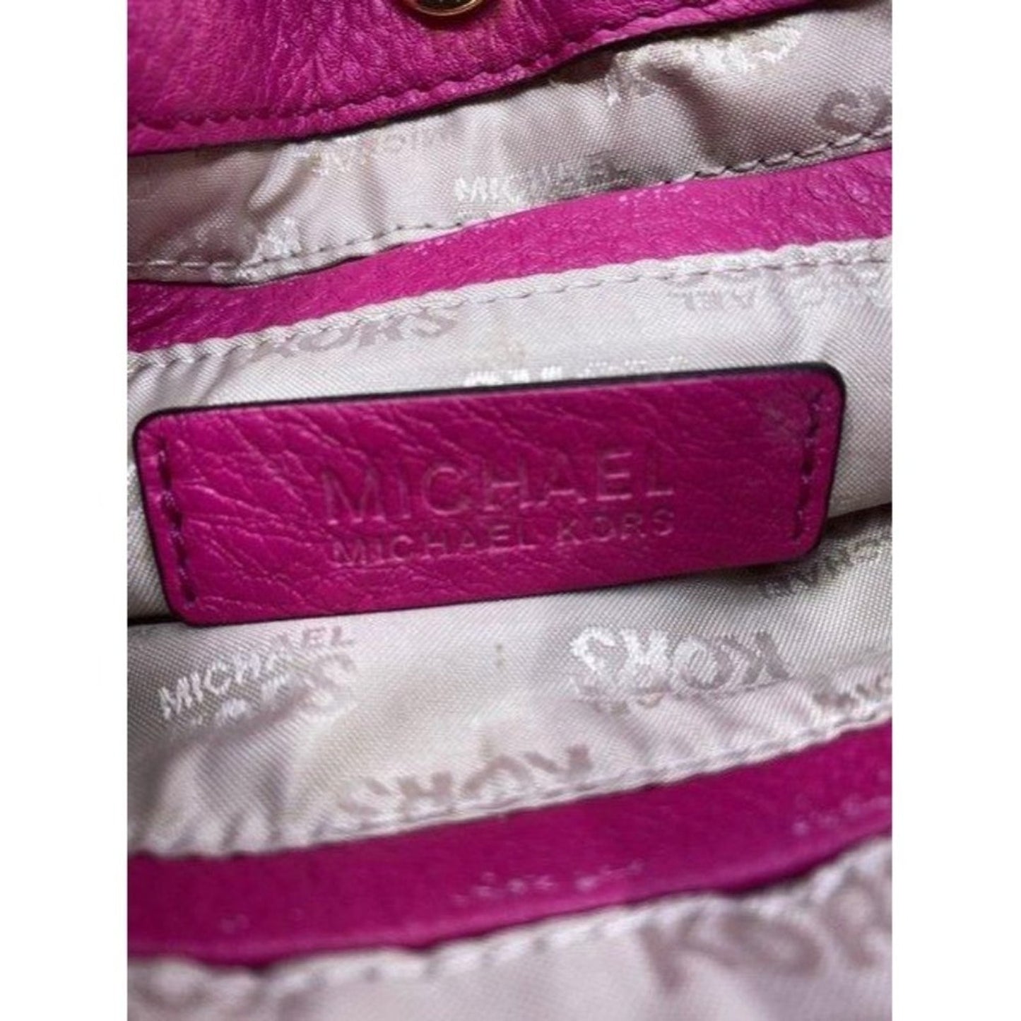 michael kors small pink cross body bag