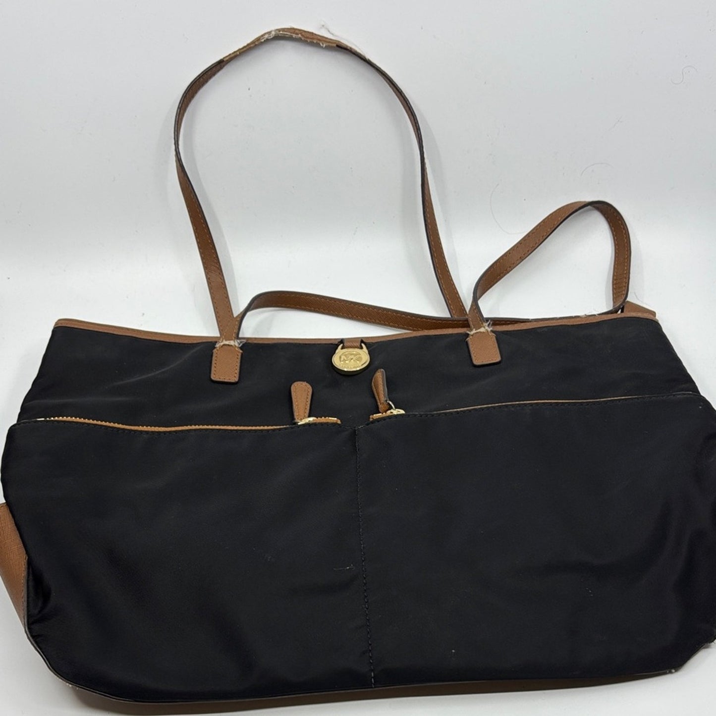 MICHAEL Michael Kors Black and Tan Tote