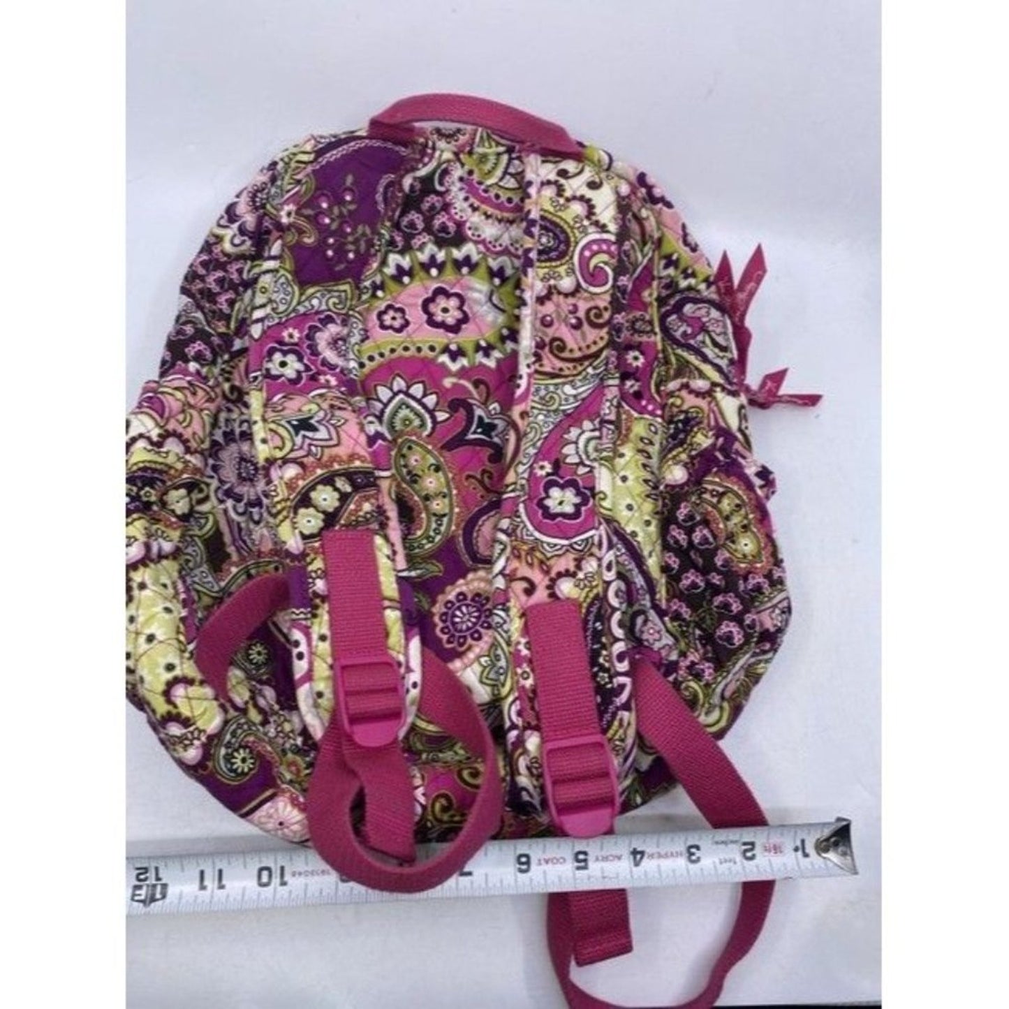 Vera Bradley Lightweight Multicolor Fabric Backpac