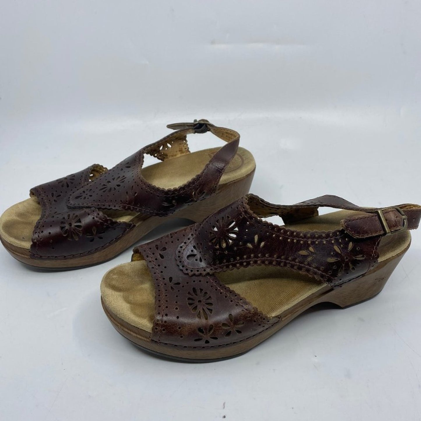 Dansko Brown Open Toe size 37