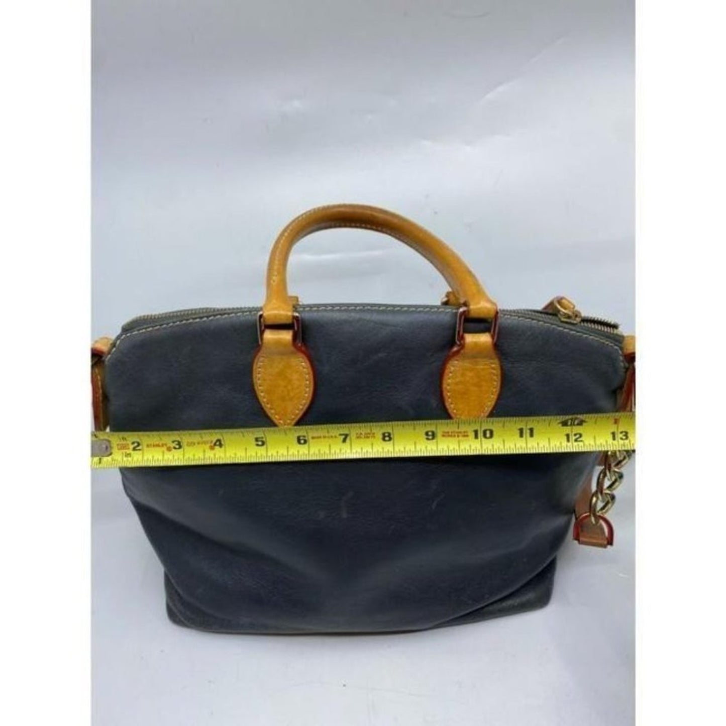 Dooney And Bourke Vintage Black Leather Shoulder B