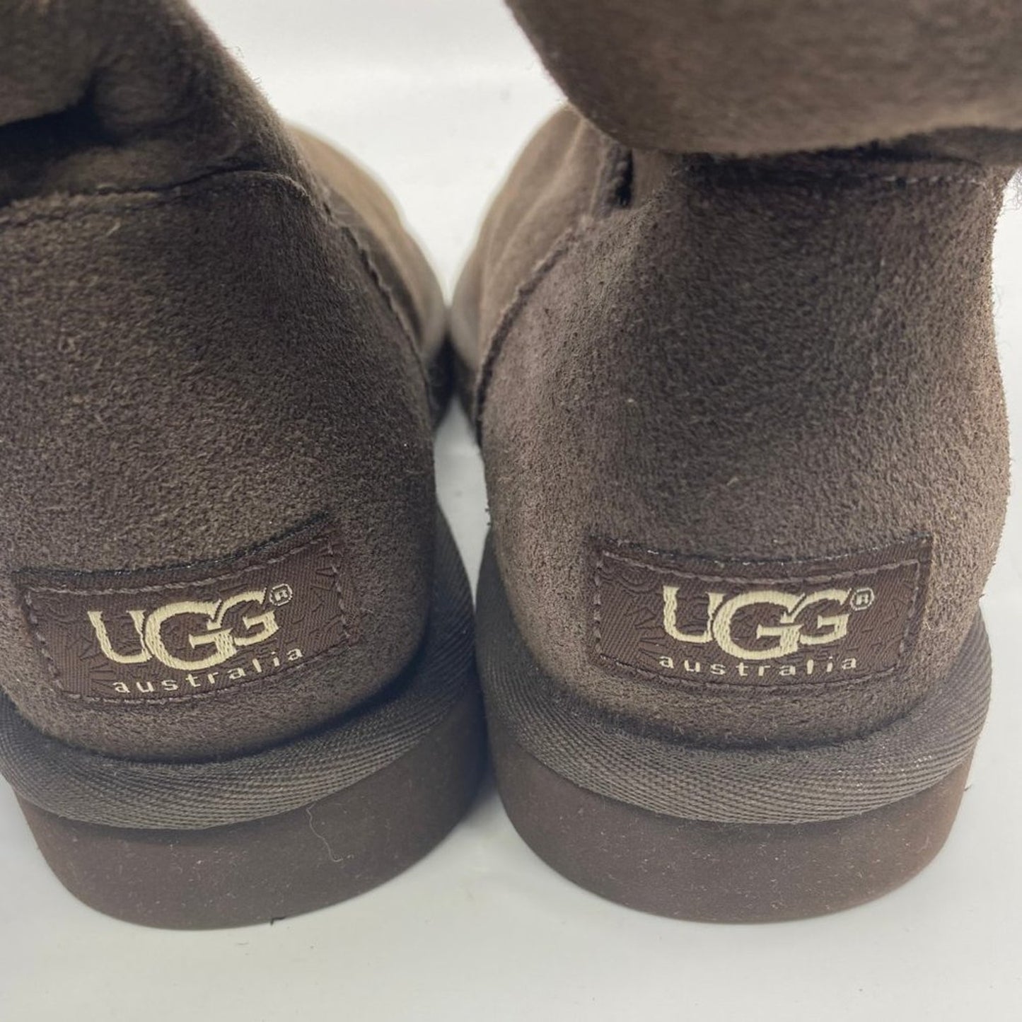 Mid UGG Dark Brown Boots Size: US 6