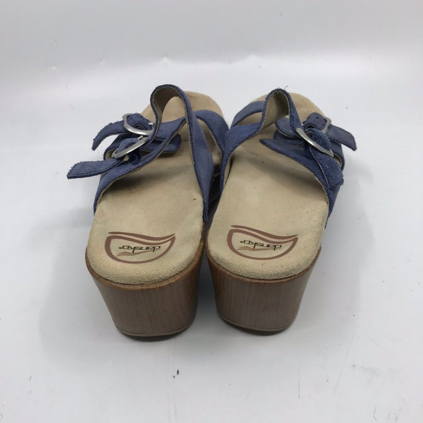 Dansko Blue Tan Women's Mules Size: EU 40