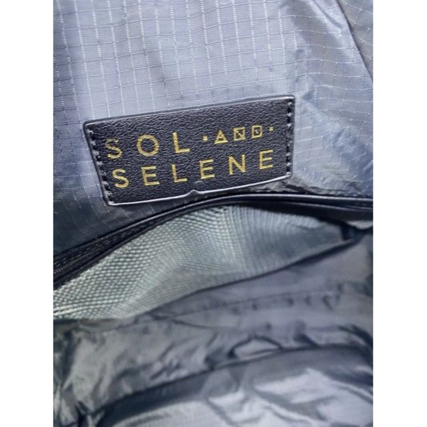 Light Weight Black Nylon Shoulder Bag
