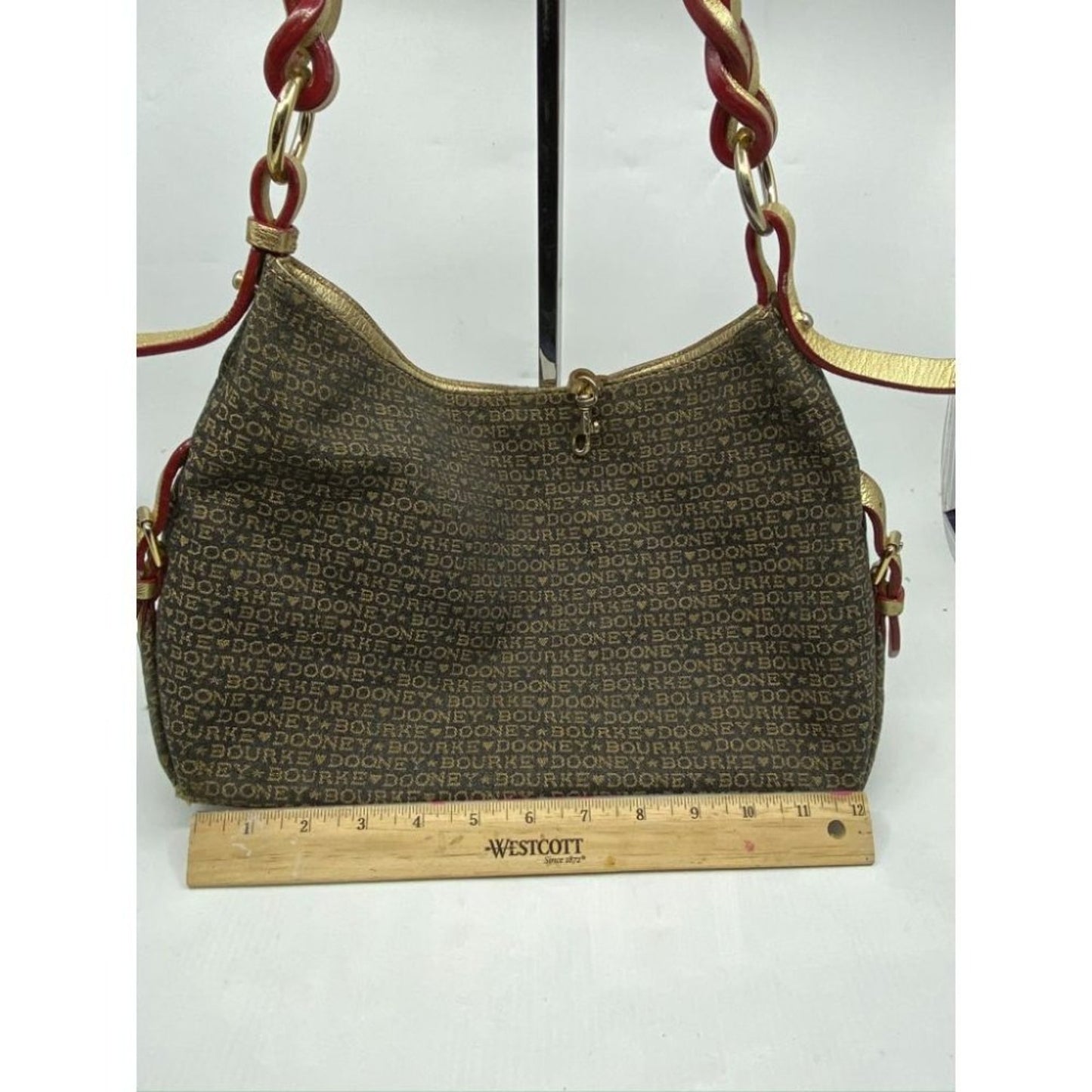 Dooney & Bourke Fabric Shoulder Bag Over Signature