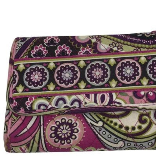 Vera Bradley Floral Multi Color Fabric Wallet