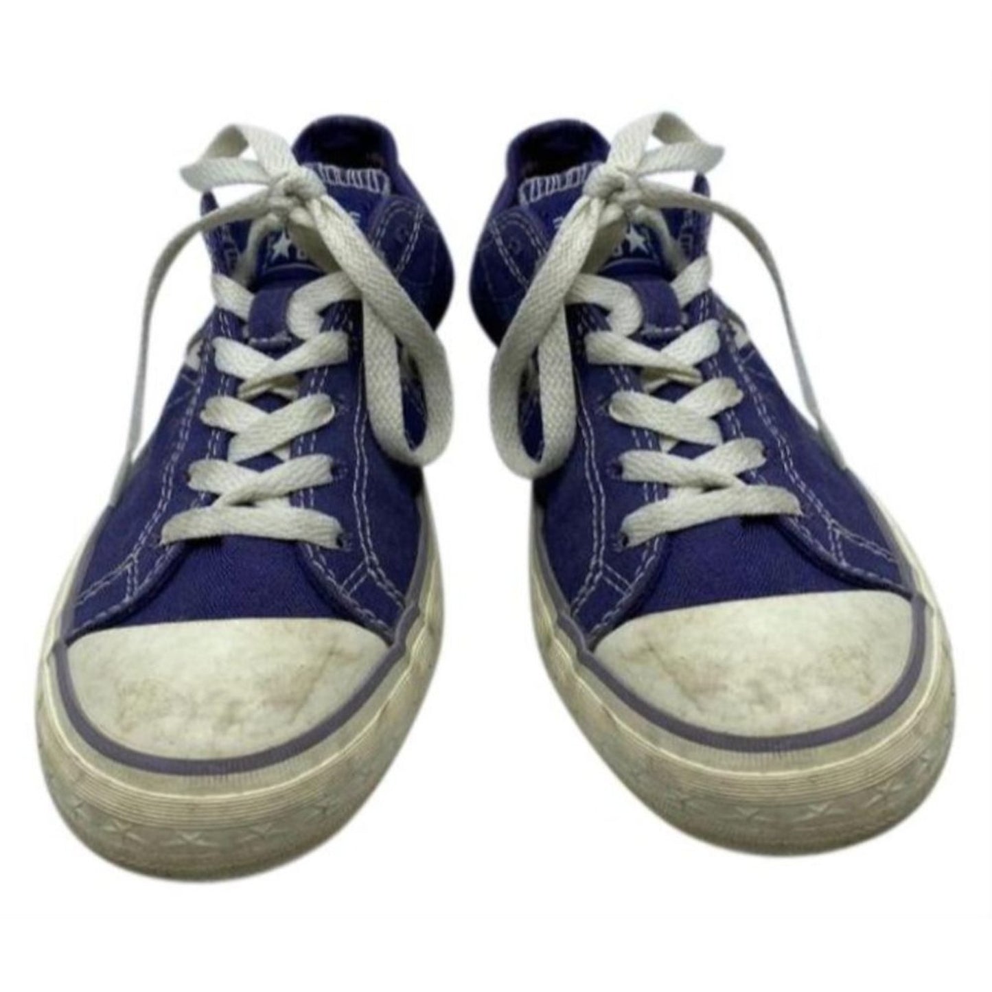 CONVERSE Sneakers White Blue Women's Size 8