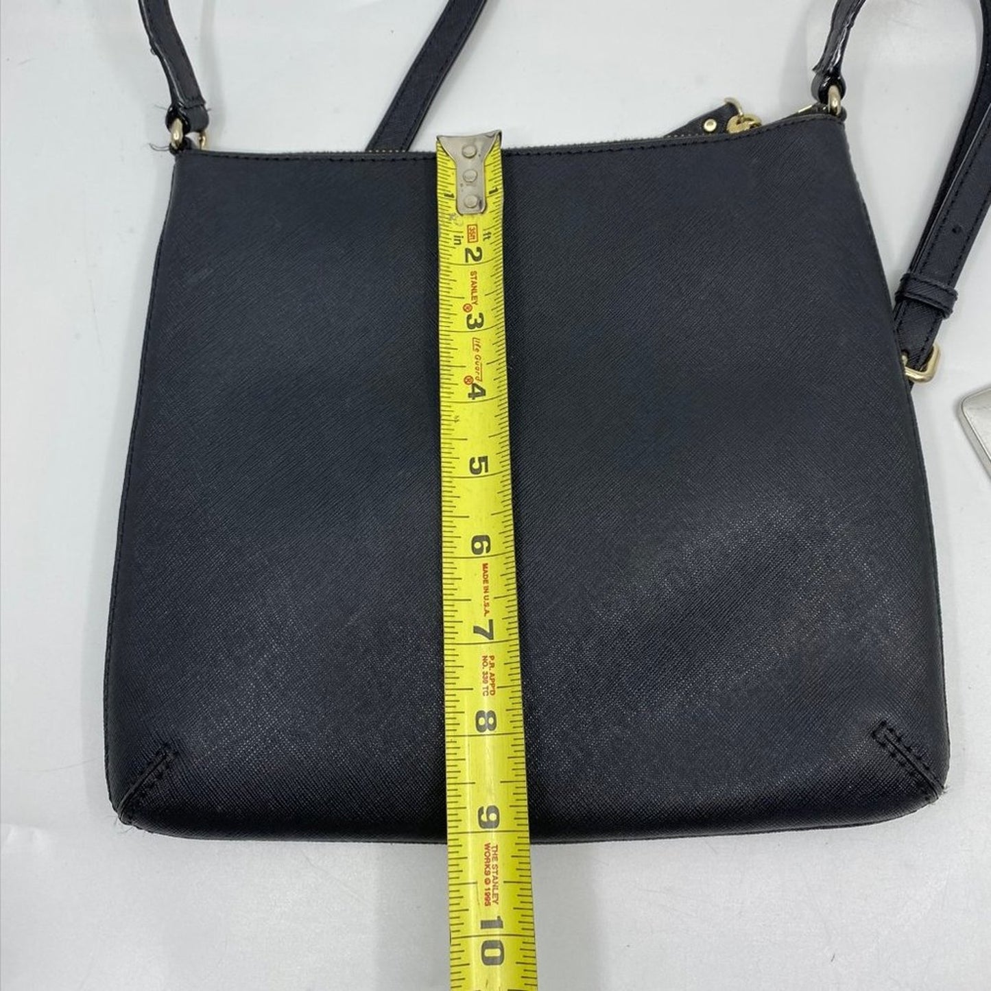 Kate Spade Black Medium Size Leather Crossbody Bag