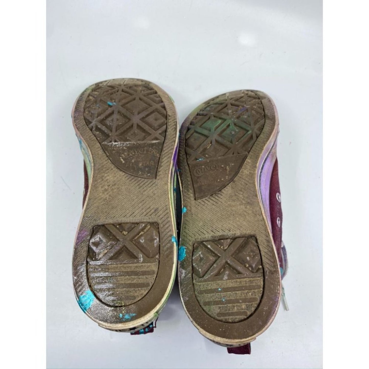 Converse Sneaker Customized Multicolor Womens 10.5