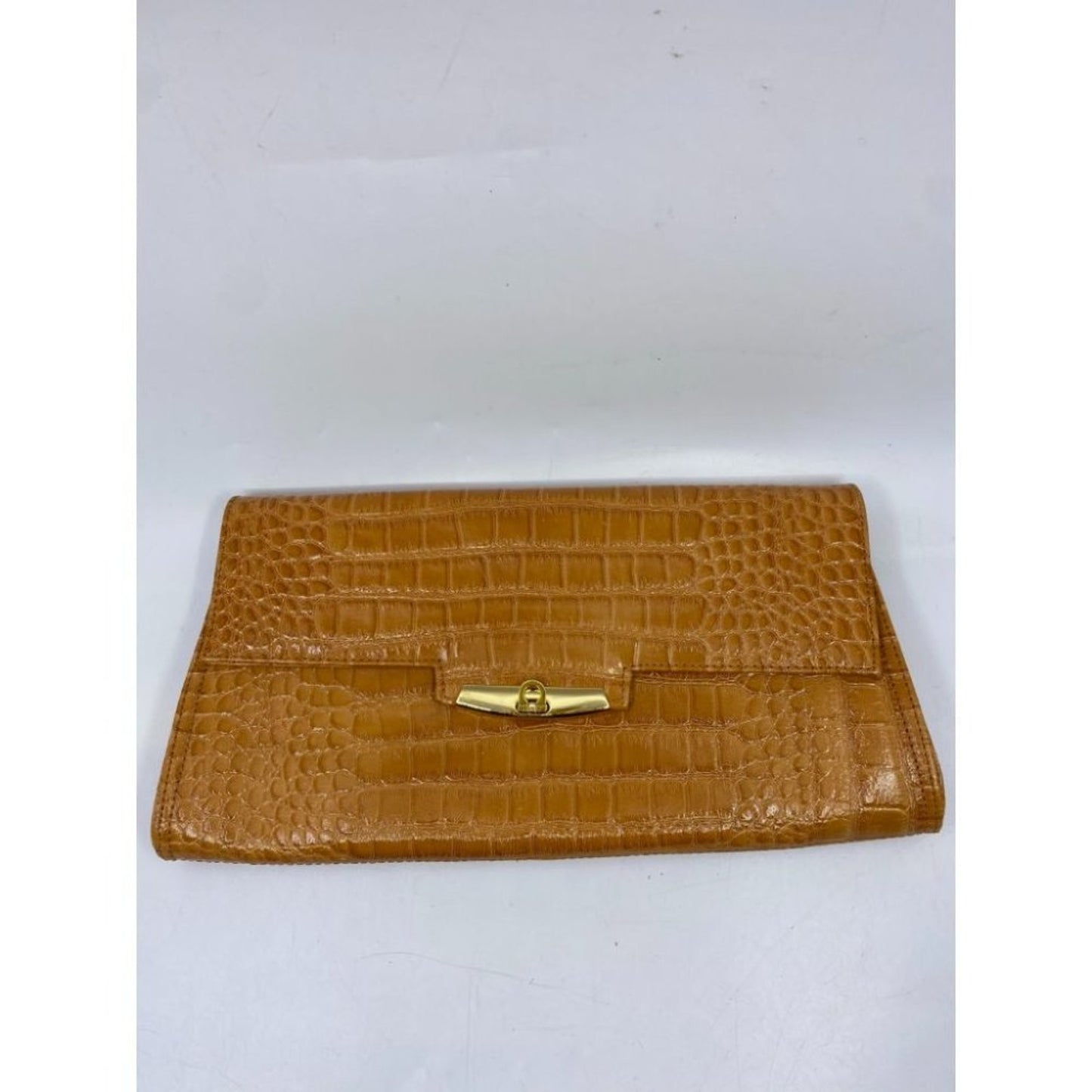 Muska Milano Orange Vintage Leather Handbag