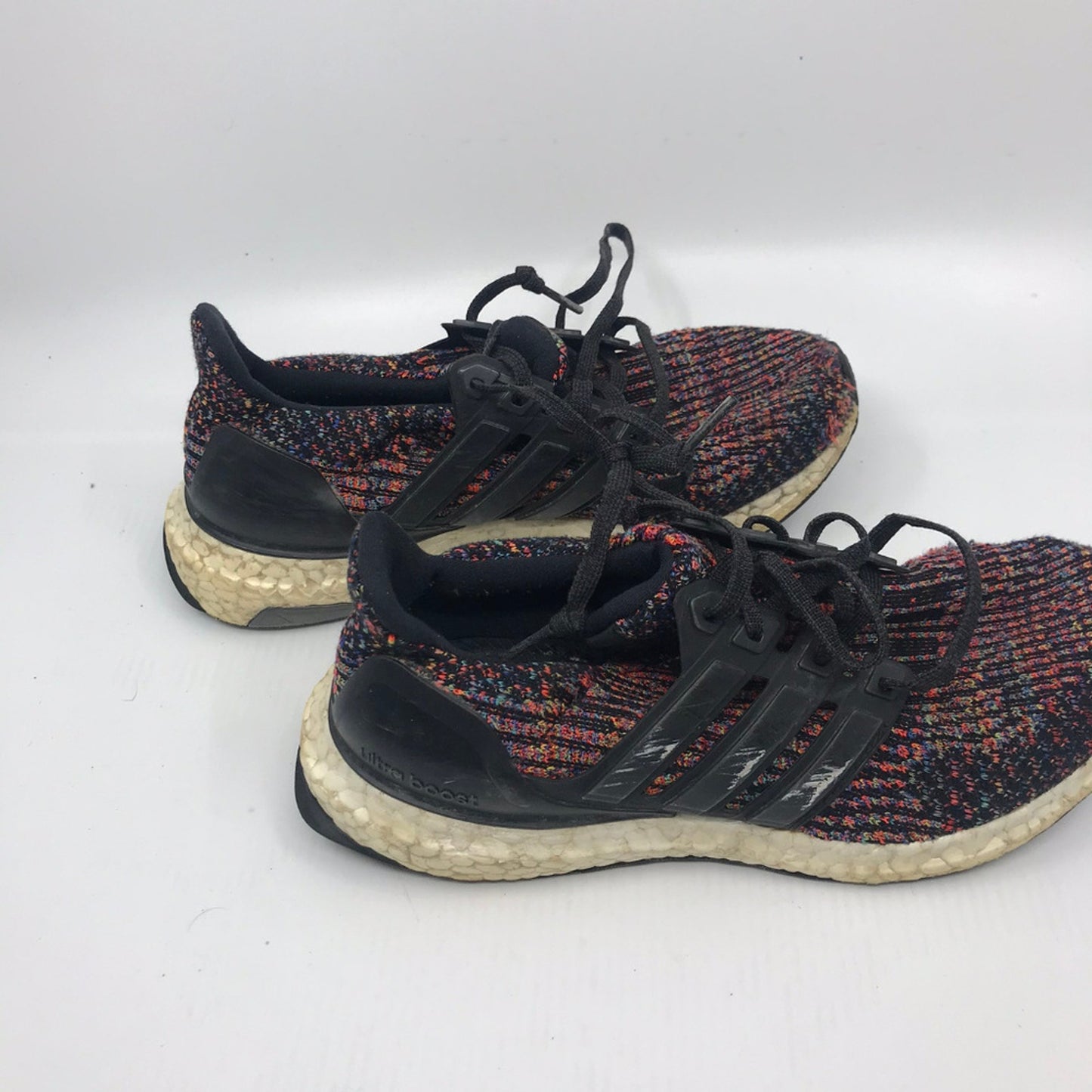 Adidas ULTRA BOOST Black Red Sneakers Size: US 4.5
